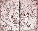 Андрэ Нортон: Трое против колдовского мира - карта
